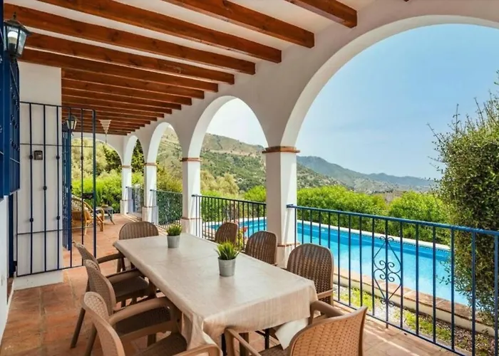Villa Malaga Con Piscina Vallada, Barbacoa Y Hermosas Vistas By Andaraholidays