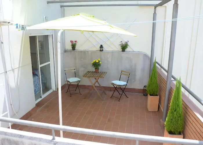habitacion terraza centro malaga
