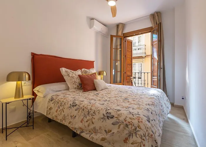 Bright Apartment With Patio And Balconies In The Center