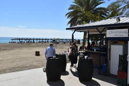 At The -la Malagueta-free Parking- Malaga