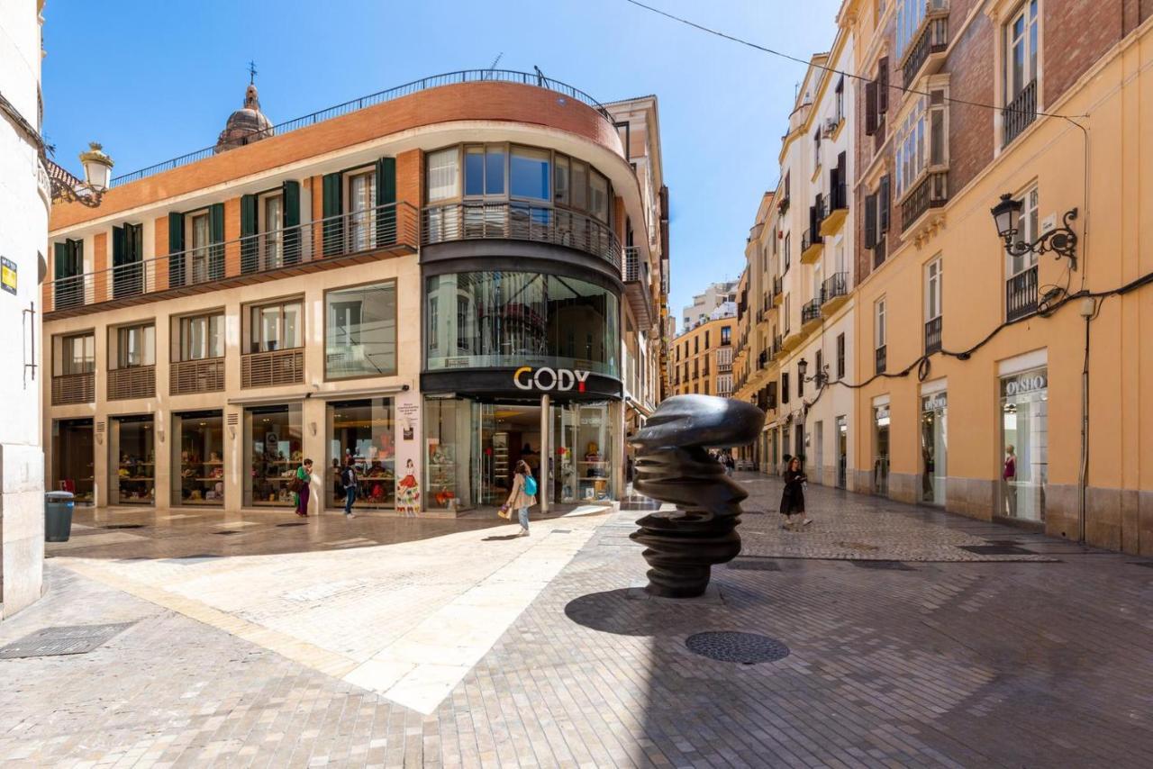 Gran Terraza Con Vistas A Calle Larios Apartamento Málaga