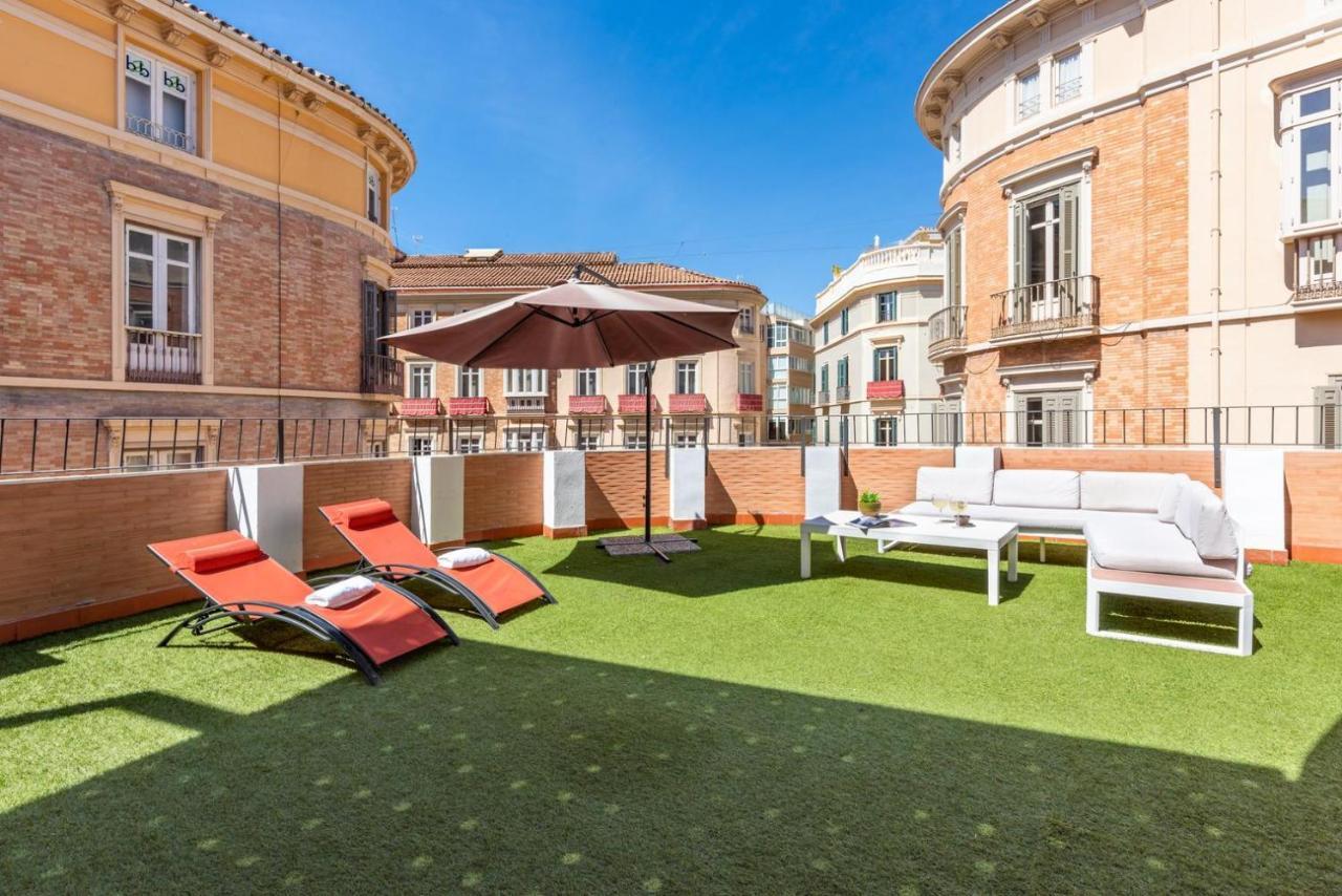 Apartamento Gran Terraza Con Vistas A Calle Larios