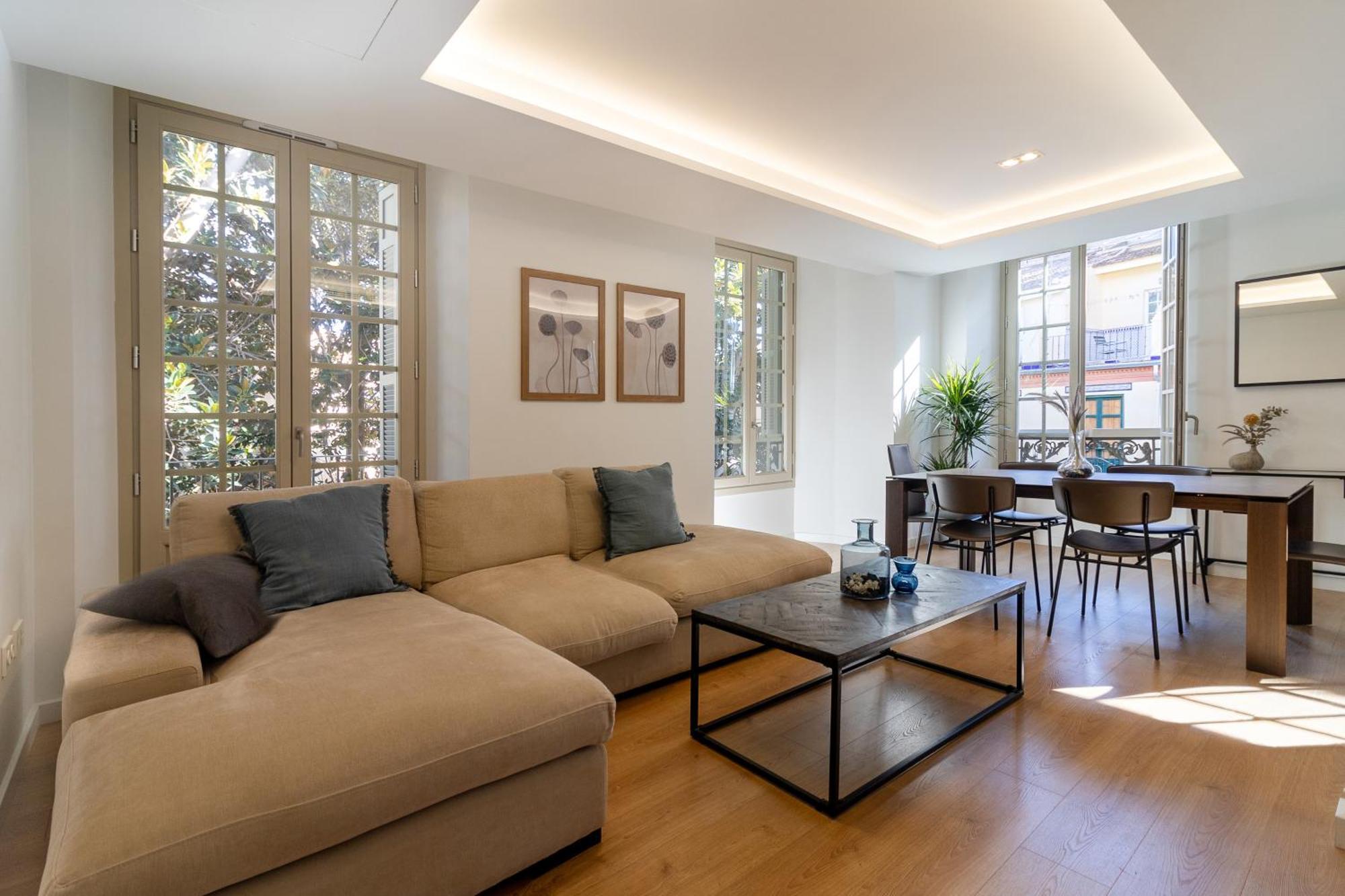 Apartamento Nt Luxury Duplex With Terrace & Parking Málaga