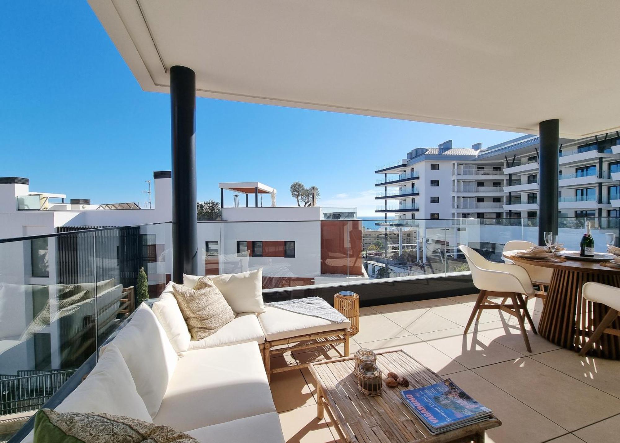 Apartamento Beautiful Middel Views With Pool And Gym Málaga