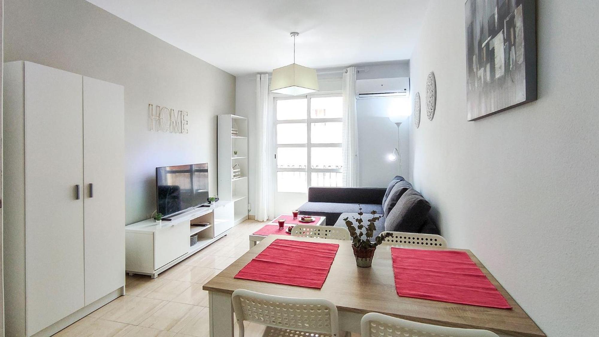 Apartamento Estupendo De Habitación En Málaga