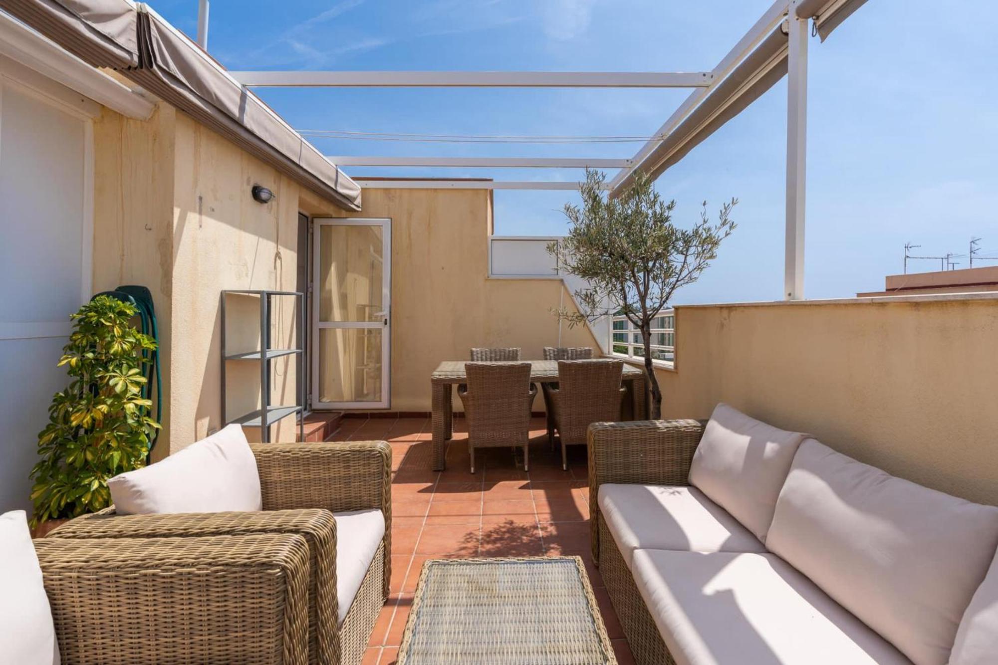Del Parque Flats San Ignacio Penthouse Apartment Malaga