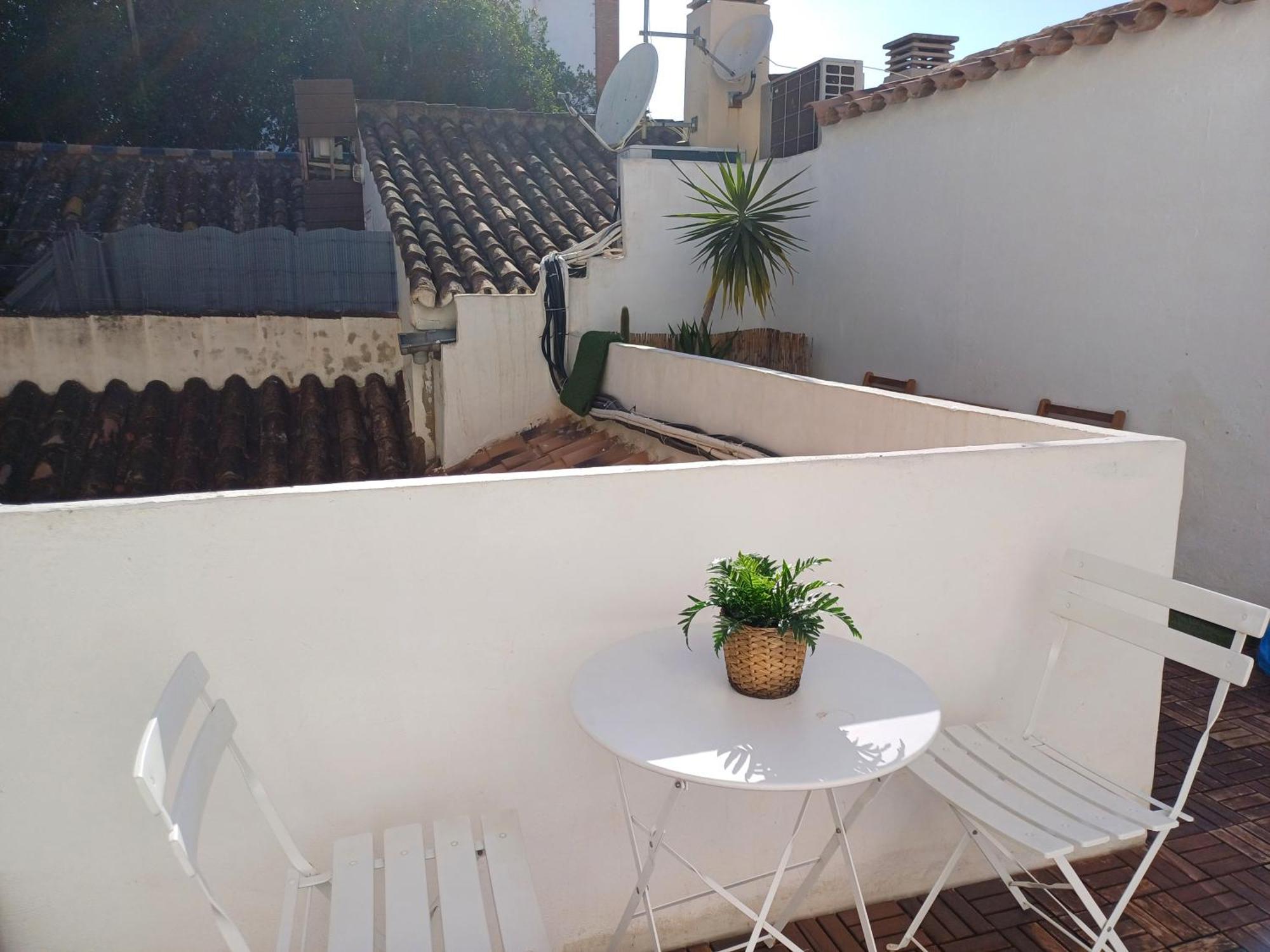 Terraza En Centro Historico Apartamento