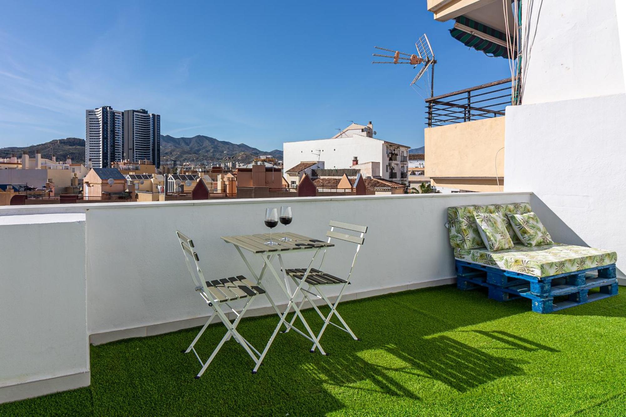 Center Flat Apart & Terrace By Koral Málaga
