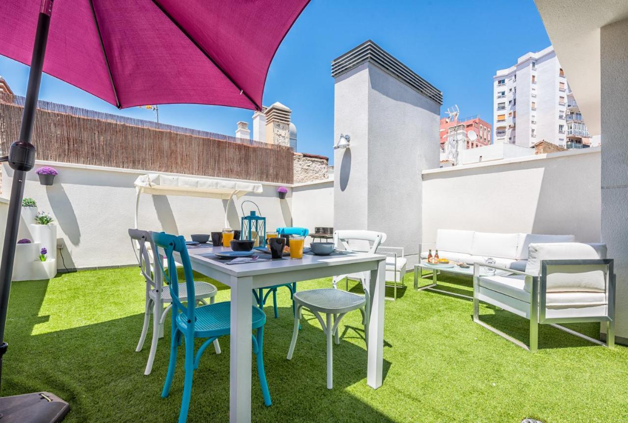Apartamento Atico terraza privada piscina centro ac nuevo 1hab