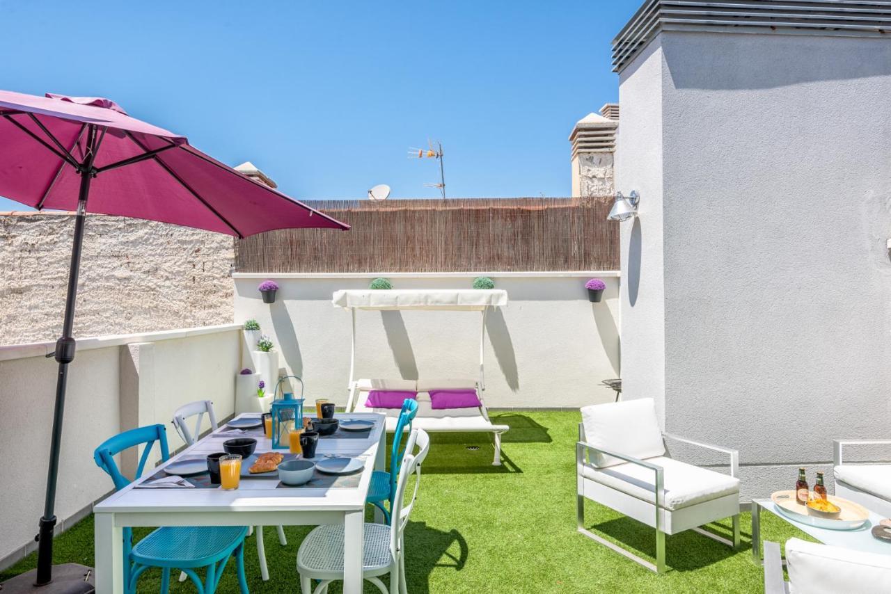 Apartamento Atico terraza privada piscina centro ac nuevo 1hab Málaga