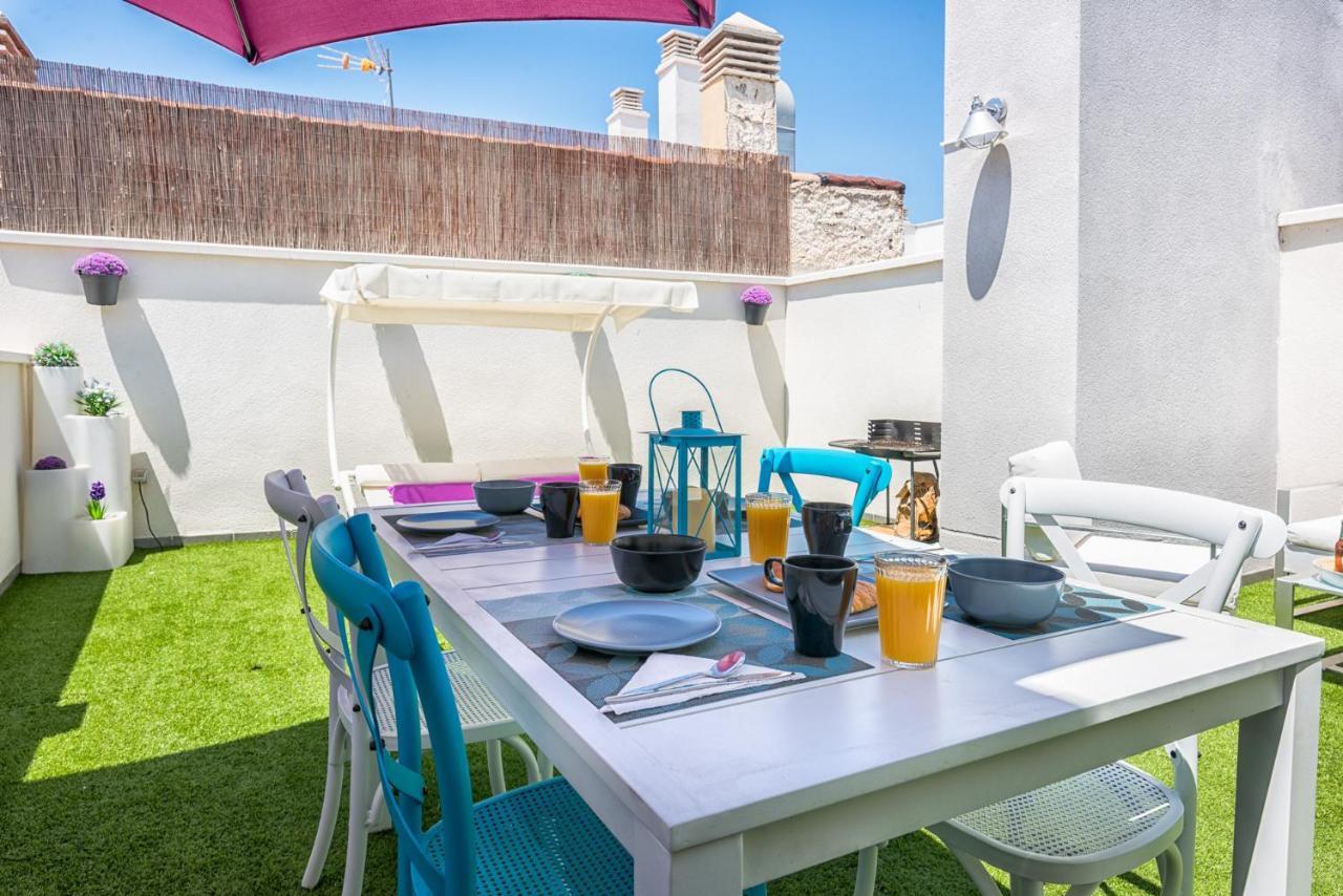 Atico terraza privada piscina centro ac nuevo 1hab *
